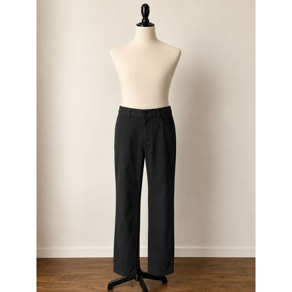 NWOT Men’s Black Straight Leg Dress Pants 36x32